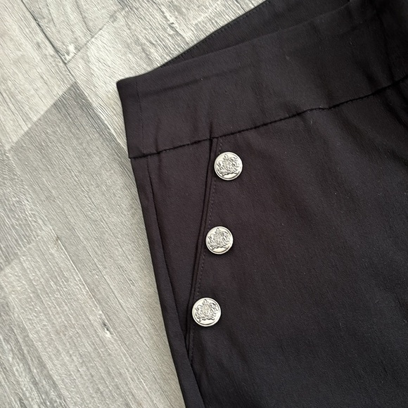 HIVIEW Women's Size 10P Black Solid Pants - Picture 2 of 12